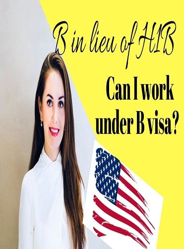 work in usa on b1 b2 visa